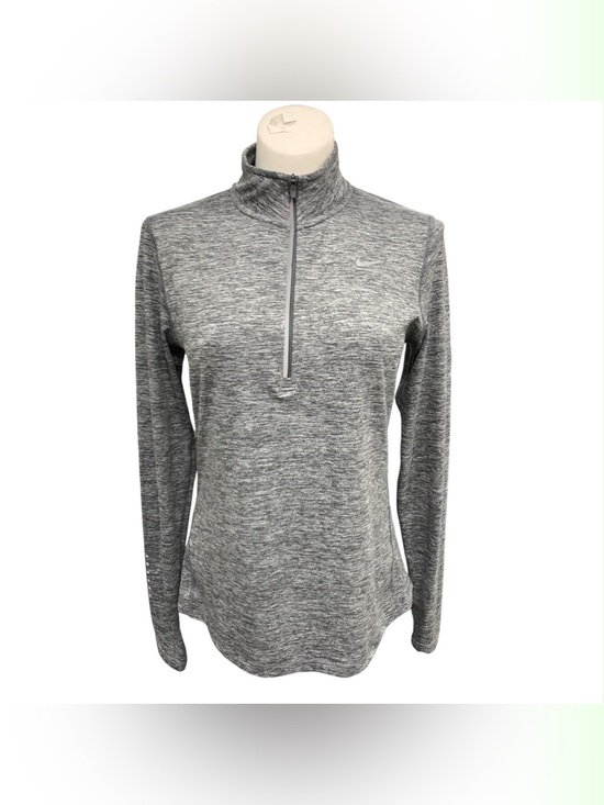 Nike Tops - Nike Heather Gray Quarter-Zip Pullover Size M